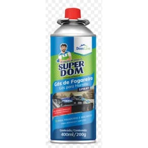 Gás para Fogareiro Domline - 400ml kit c/3