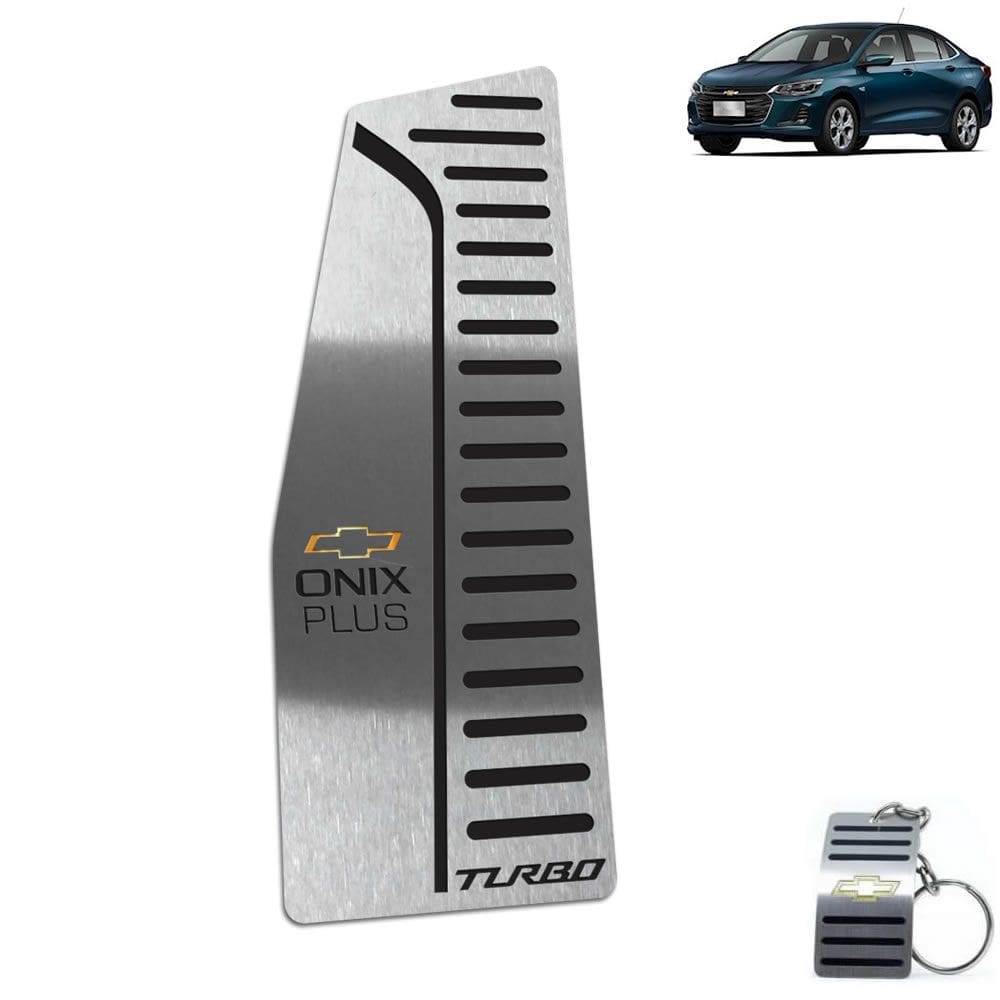Descanso de Pé Chevrolet Onix Plus Turbo 2020 Preto