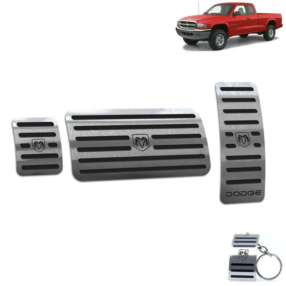 Pedaleira Automático Dodge Dakota 1998 A 2001 Preto