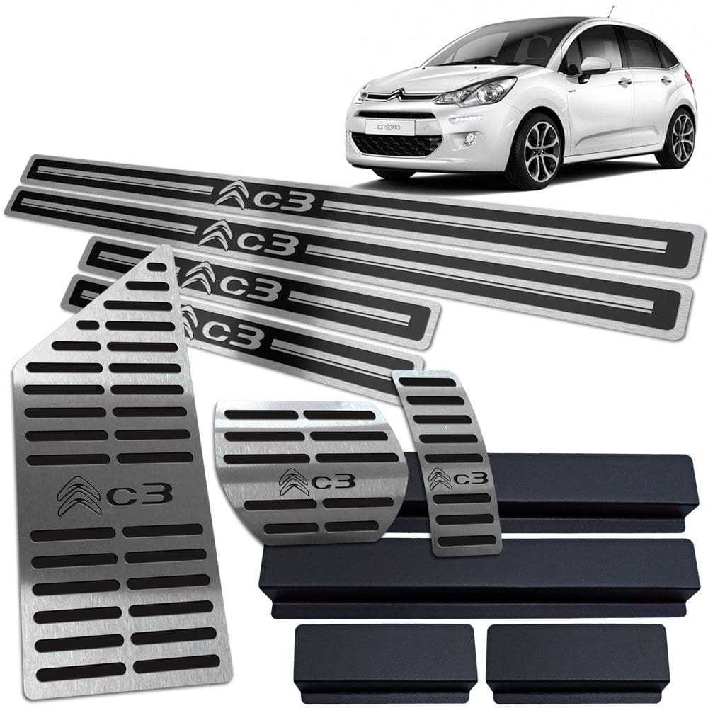 Descanso Soleira Pedaleira Automático Citroen C3 2013 A 2020