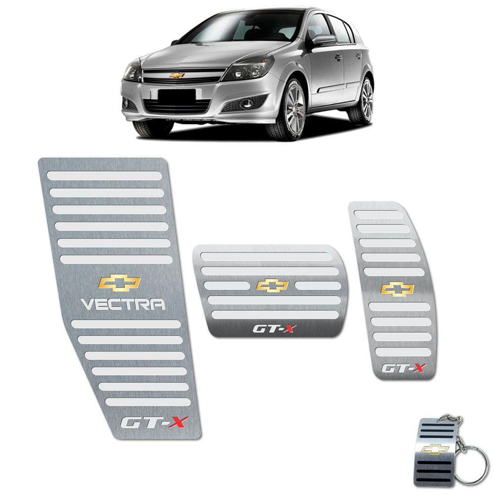Descanso Pedaleira Automático Vectra Gt-X 2008 A 2011 Prata