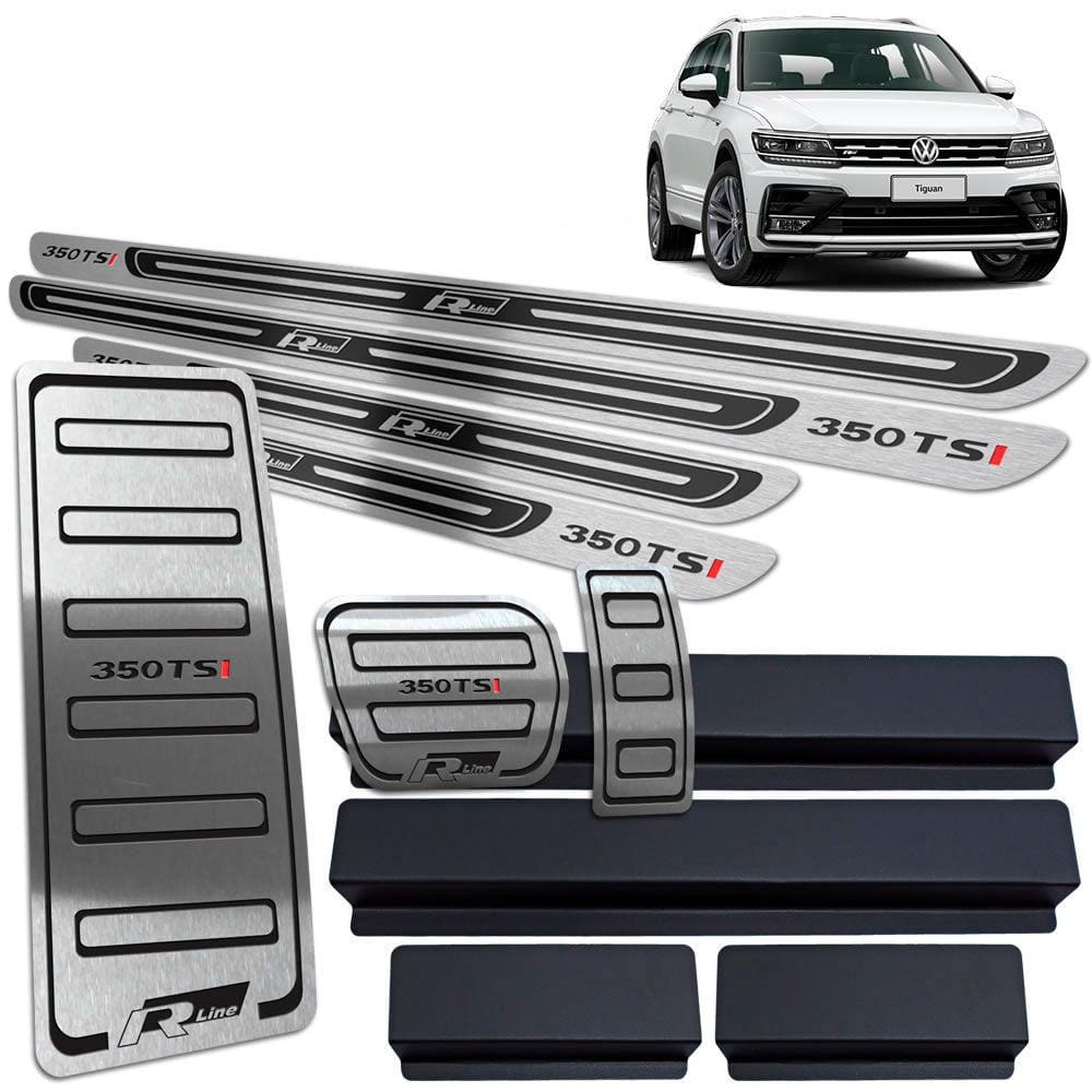 Descanso+P+S Tiguan 350 Tsi R-line 2018 A 2020 Preto AR