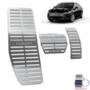 Descanso de Pé + Pedaleira Ford Fusion 2018 2019 Aço Inox