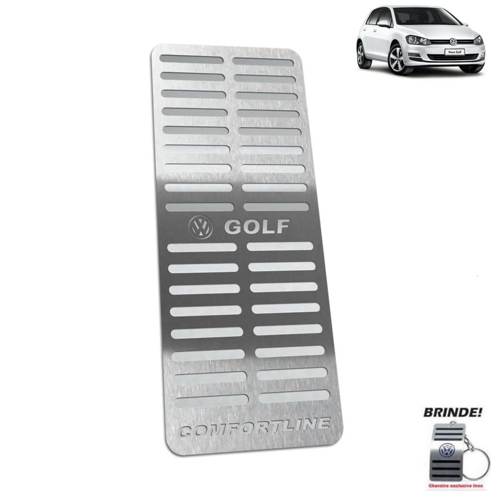 Descanso de Pé Em Aço Inox Golf Comfortline Prata