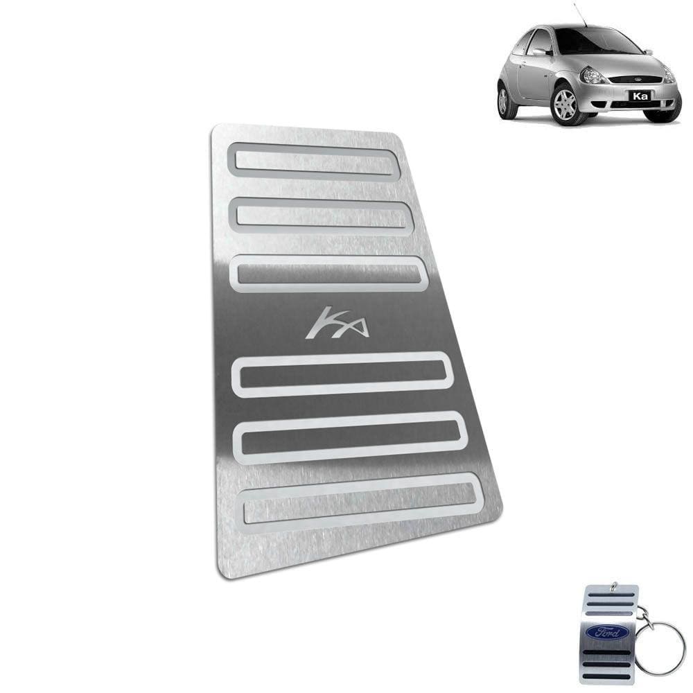 Descanso De Pé Em Aço Inox Ford Ka 1997 A 2007