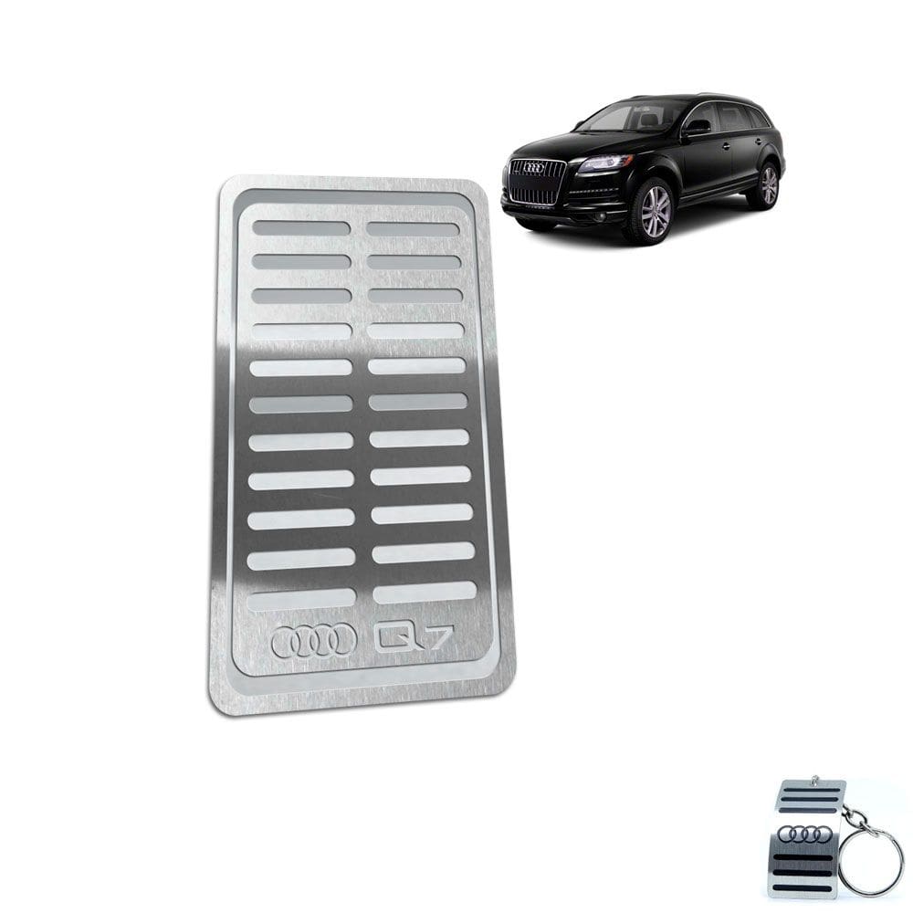 Descanso de Pé Aço Inox Audi Q7 2016 A 2019 Prata