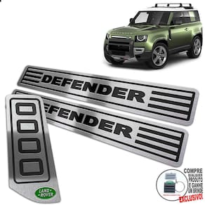 Soleira + Descanso Preto Land Rover Defender 2020 2021