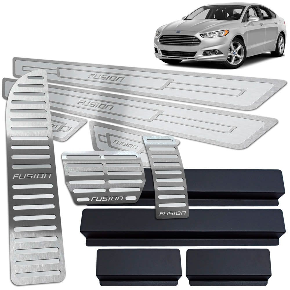 Soleira Pedaleira Descanso Prata Ford Fusion 2013 A 2017
