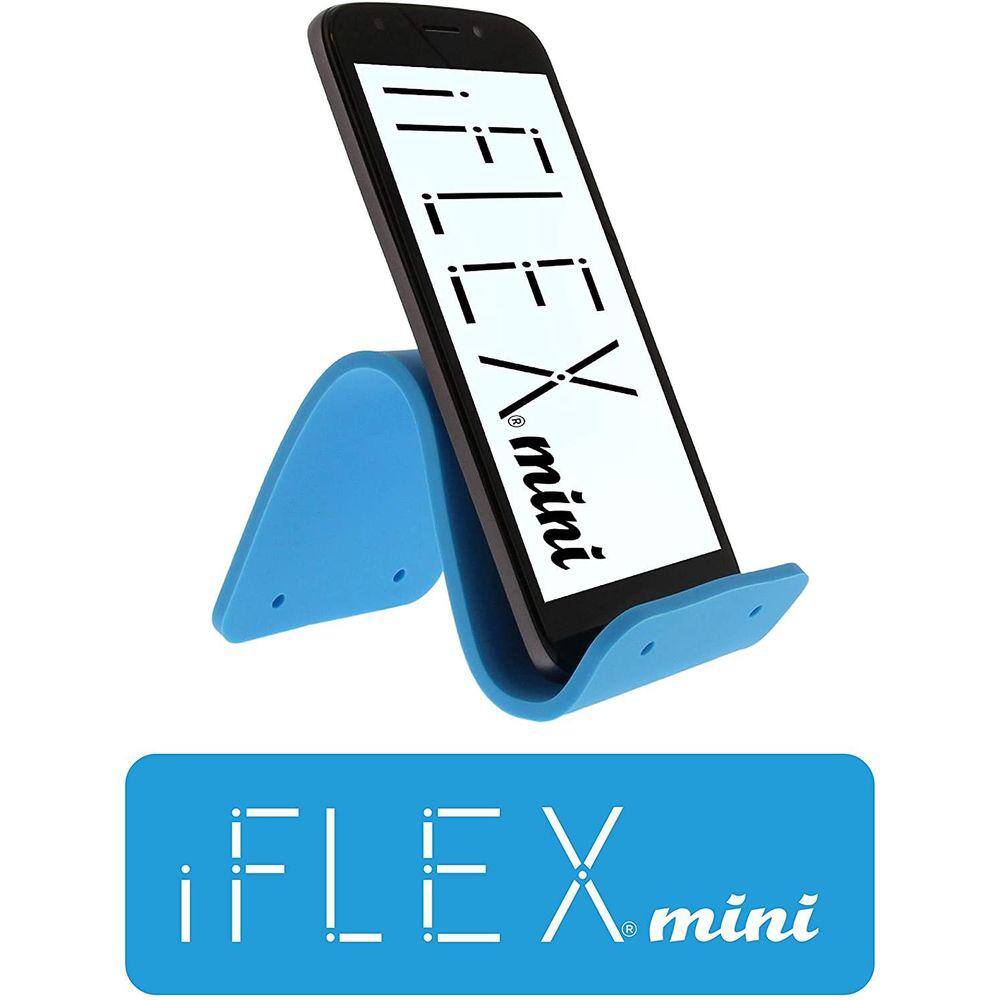 iFLEX Mini flexível silicone suporte de telefone cer Sky Blue