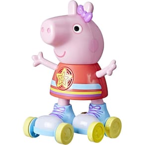 Peppa Pig Disco Peppa Roller Skating Doll 11 "Brinquedo Light-Up