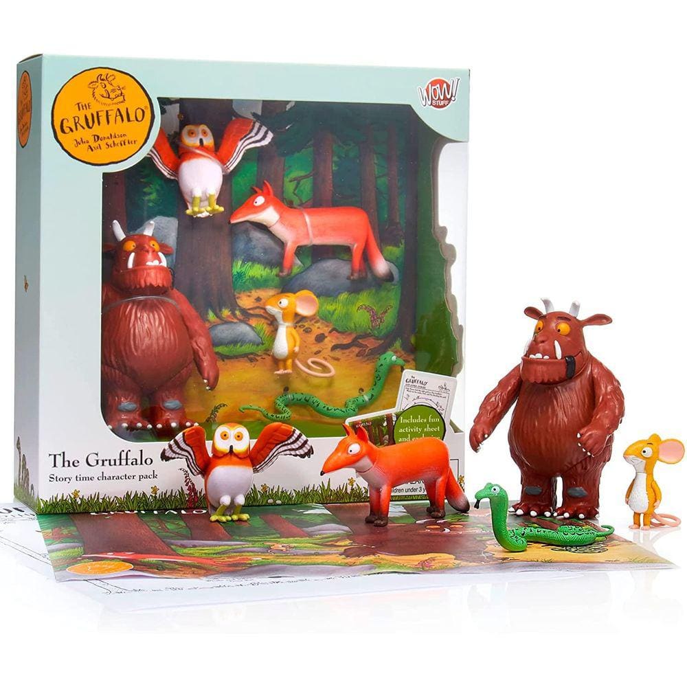 A História Gruffalo Time Family Julia Donaldson Figura do Livro