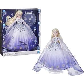 Disney Princess Style Series Vestido de boneca de moda Elsa