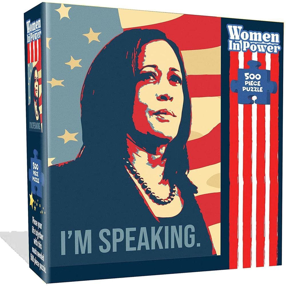 VP Kamala Harris 500pcs quebra-cabeça mulheres no design de poder