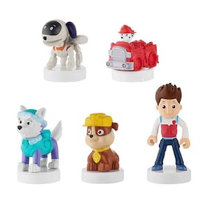 PAW Patrol Stampers 5pk Robo-Dog Everest Marshall Caminhão de Bombeiros