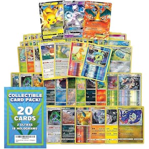Baralho Pokémon TCG 20ct 2GX 18 Hologramas Game Exclusivo