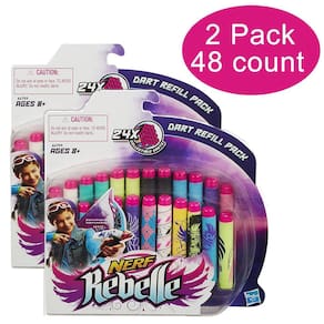 Nerf Rebelle Secrets & Spies Dart Refil 2-Pack 48ct para