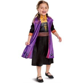 Disney Frozen 2 Anna Classic tamanho XS 3T/4T Meninas Licenciadas
