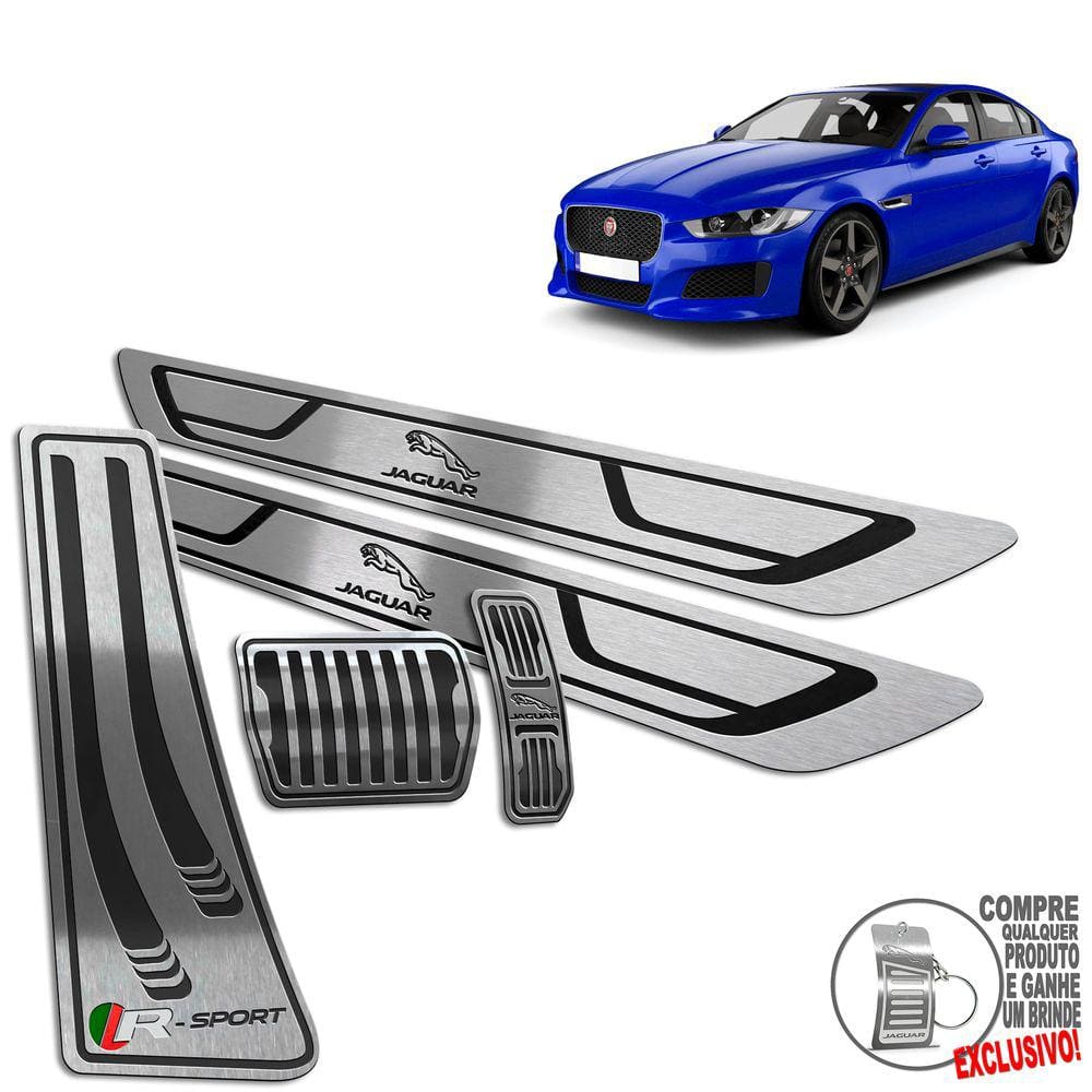 Descanso Pedaleira Soleira BR Jaguar Xe R Sport 2016 A 2019