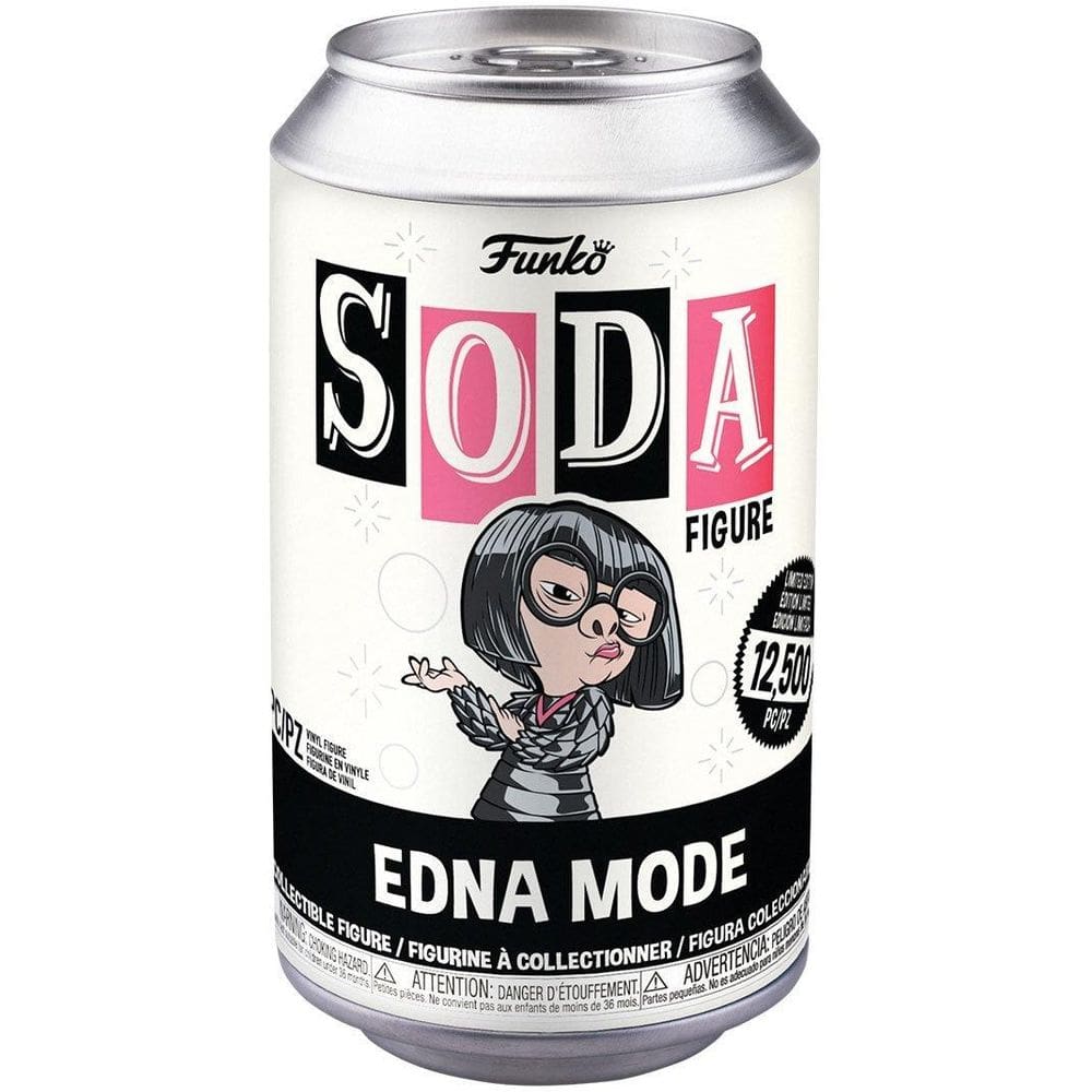 Figura Funko Soda Edna Mode Disney Pixar 70 Caracteres