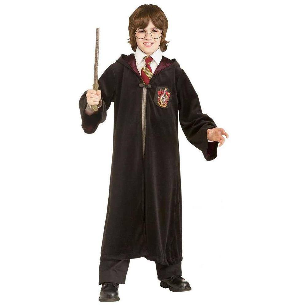 Harry Potter Encapuzado Veludo Manto Robe Kids tamanho M 8/10