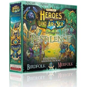 Heroes of Land Air & Sea Expansion Pestilence Fantasy Board