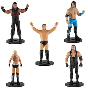 WWE Pencil Toppers 5pk Bliss AJ Styles Reina Undertaker