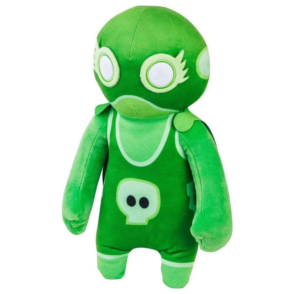 Gang Beasts Green Wrestler Plush 12" Personagem de videogame
