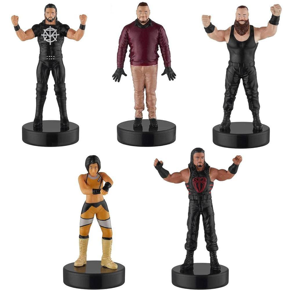 Pacote com 5 bonecos de decoração de festas infantis WWE Wre