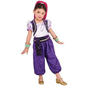 Nickelodeon Shimmer & Shine Shimmer Kids tamanho S 4/6 Licenciado