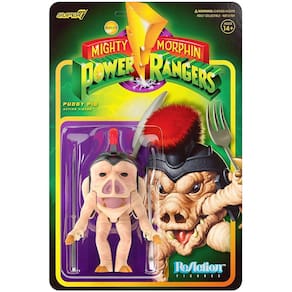 Mighty Morphin Power Rangers Pudgy Pig Figura de Reação