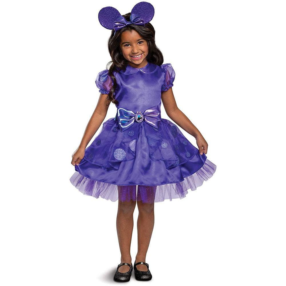 Disney Minnie Mouse Poção Roxo Toddler tamanho S 2T Girls