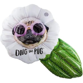 Doug O Pug Piscina Inflável Float Lounger Summer Beach Raft
