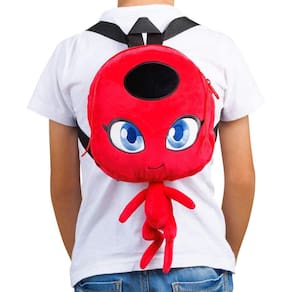 Miraculous Ladybug Tikki Plush Mochila 12 "Programa de TV