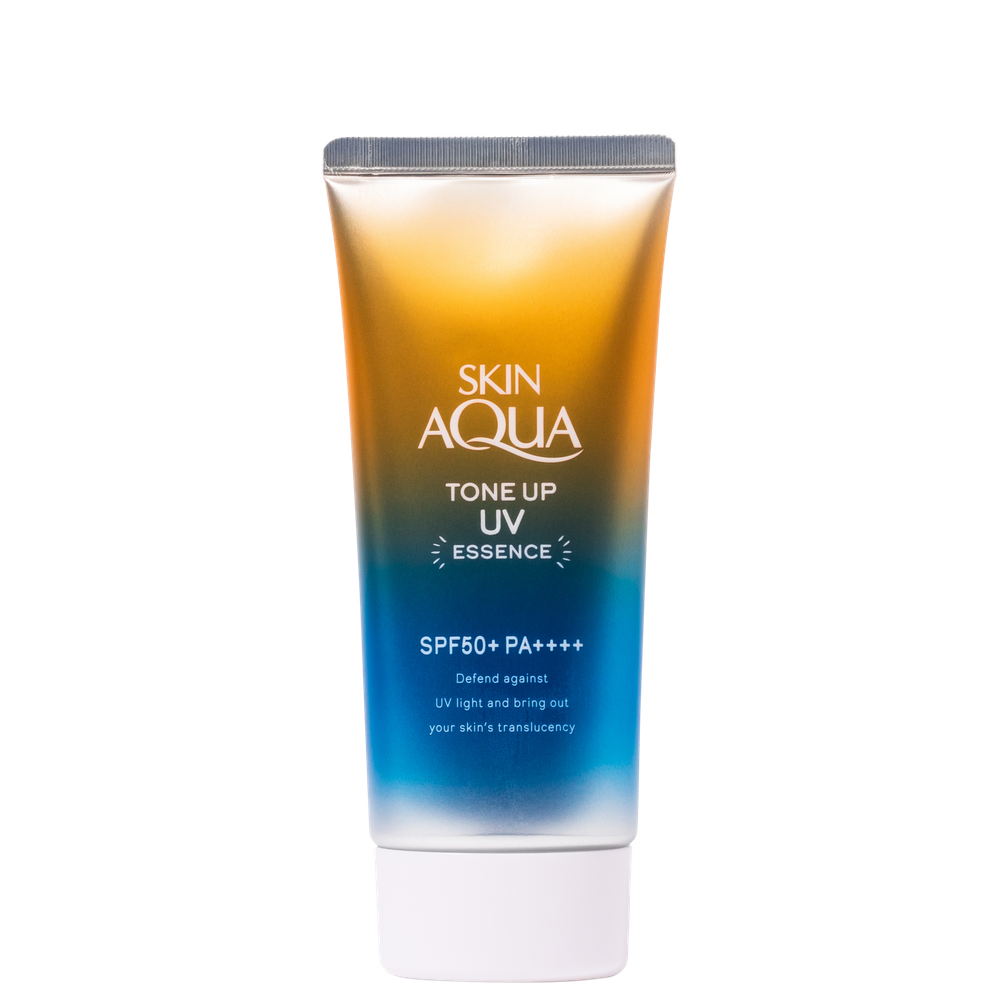 Skin Aqua Tone Up UV Essence Bege FPS50 - Protetor Solar com Cor 80g