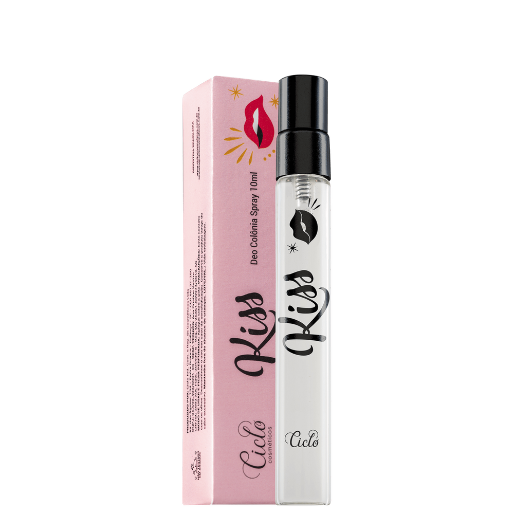 Kiss Ciclo Cosméticos - Deo Colônia Feminino 10ml
