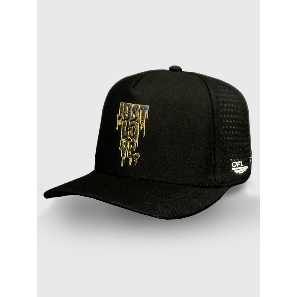 Boné Afro OFL Just Love Black Gold