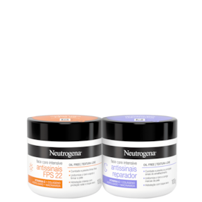 Kit Neutrogena Face Care Antissinais Duo (2 Produtos)