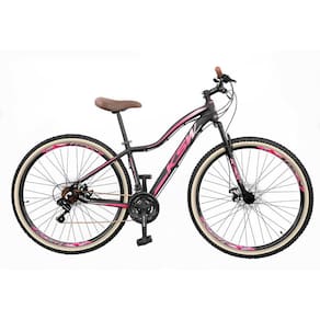 Bicicleta 29 KSW MWZA Retro Feminino 24 Marcha Freio Disco