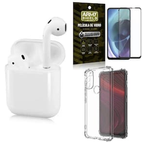 Fone Bluetooth LY-122 + Capinha + Película 3D - Armyshield