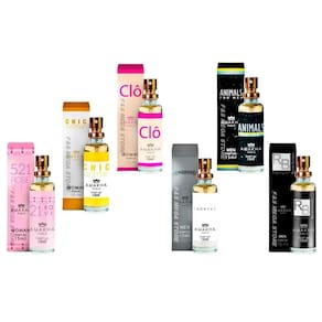 Kit Perfumes Amakha Paris - 6 Unid. 15ml | Nano Tecnologia