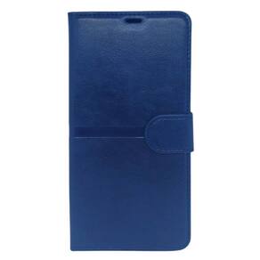 Capa Carteira Para Motorola E6I / E6S - Cor: Azul Marinho