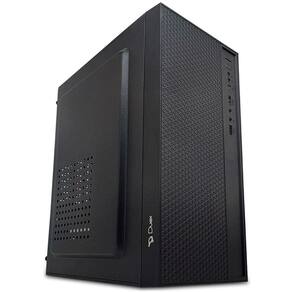 Gabinete Duex dx255-4 Micro ATX Preto 4 Slots USB 2.0 Áudio