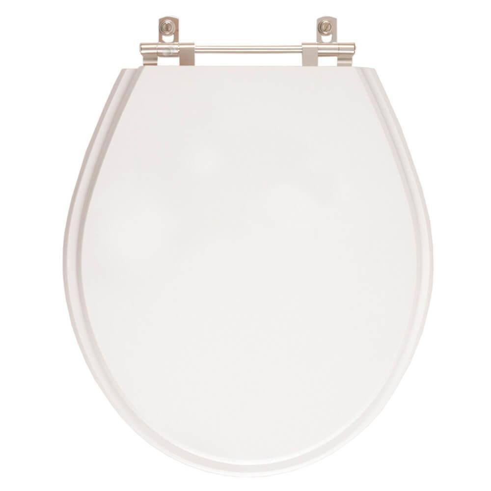 Tampa de Vaso Poliéster Studio Branco para bacia Deca