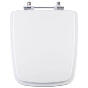 Assento Sanitário Poliéster Clean Branco para vaso Deca 1.6gpf 6lpf