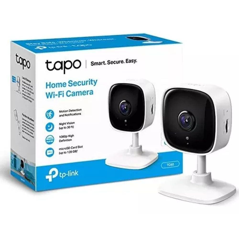 Câmera De Segurança Tp-link Tapo Tc60 Cor Branco