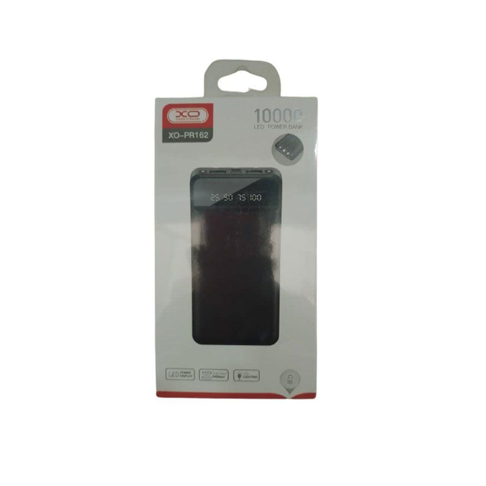 Carregador Power Bank 10000mAh USB Com Luz Emergência XO-PR162