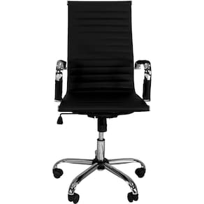 Cadeira Escritorio Diretor Giratoria Premium Preto Maxoffice