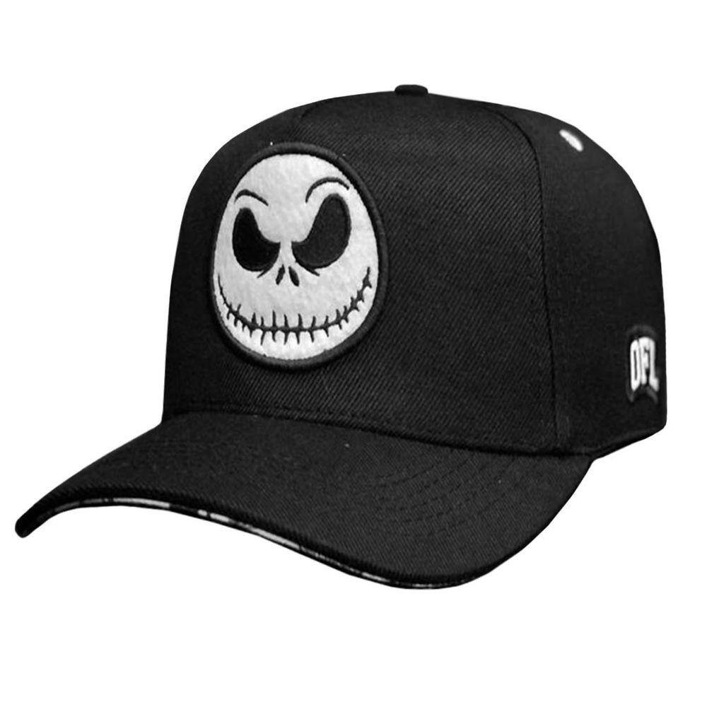 Boné Snapback OFL Skull Sewn Black