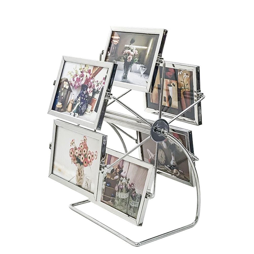 Porta Retrato Roda Gigante Para 12 Fotos 10x15 35cm