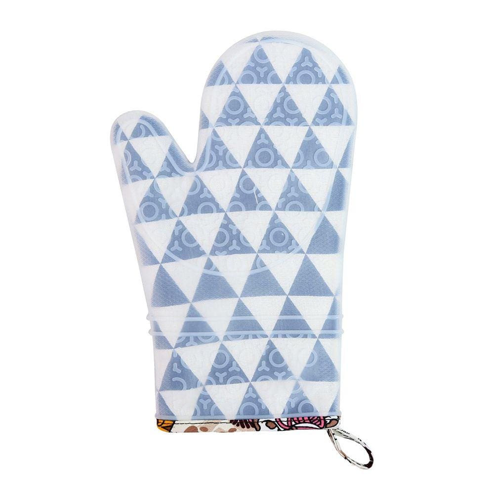 Luva Para Cozinha De Poliéster E Silicone